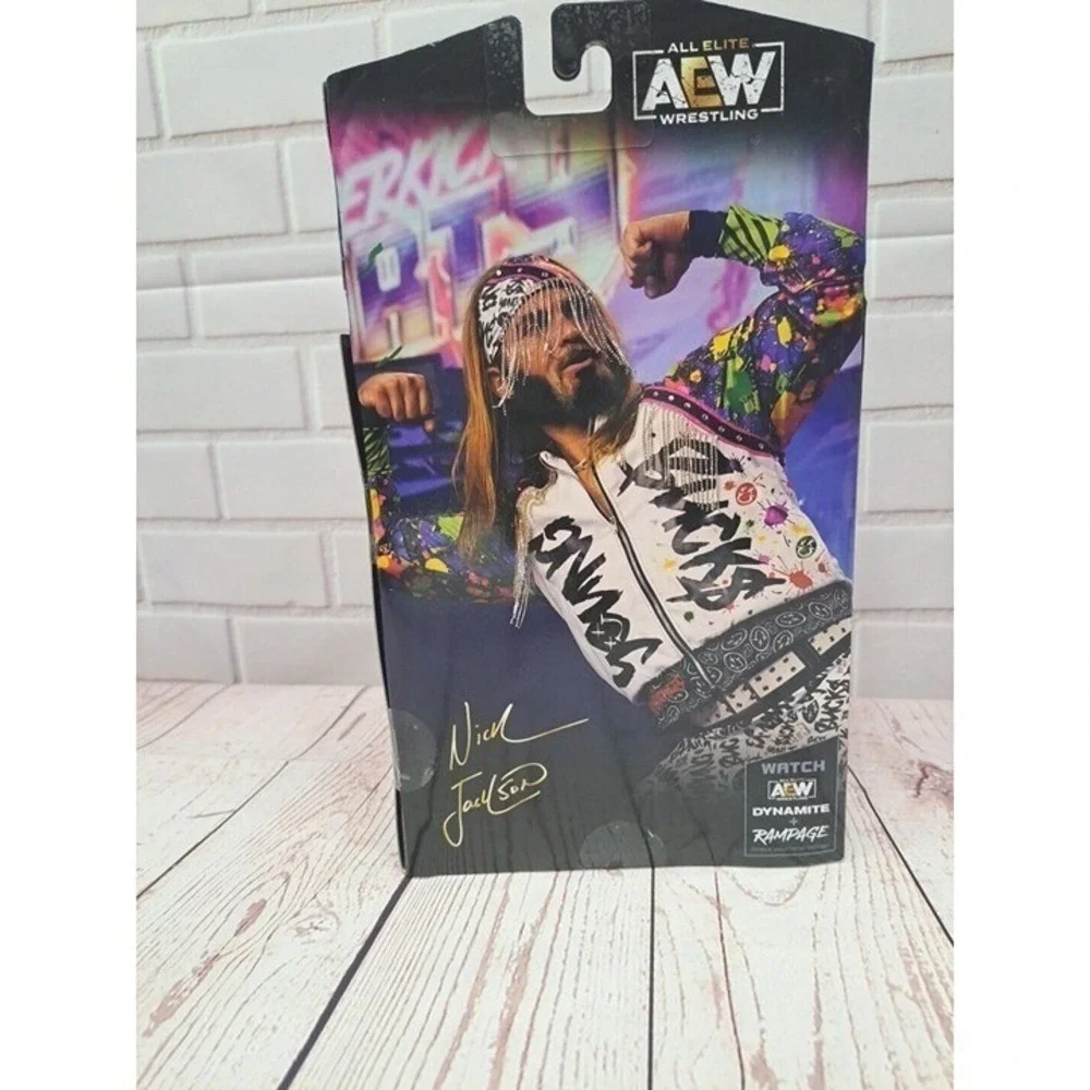 NIB AEW UnRivaled Nick Jackson Walmart Exclusive Action Figure Young Bucks